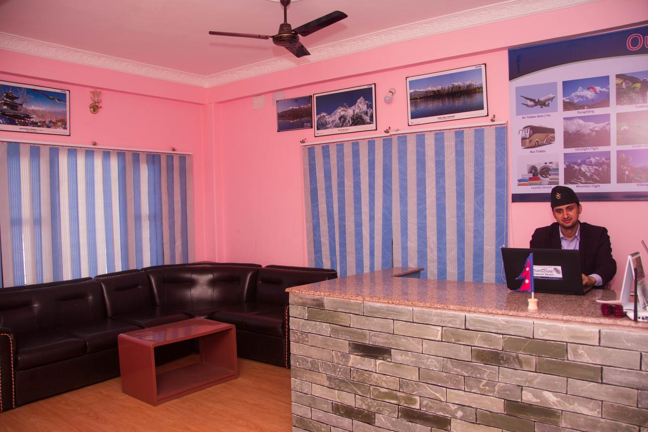 Mount Blue Tourist Hostel - Покхара Екстер'єр фото